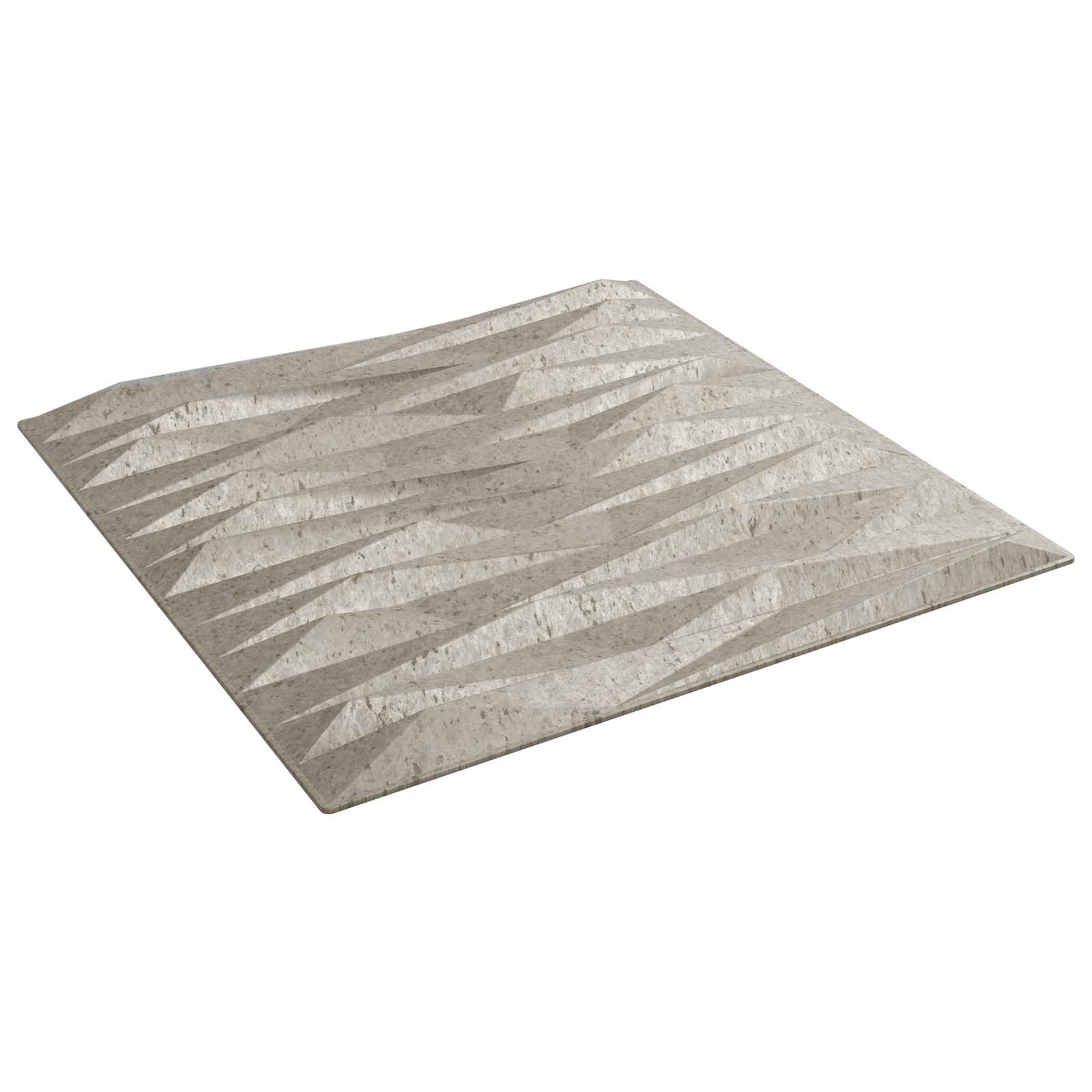 Zidne panele 48 pcs Kamen beton 50 x 50 cm XPS pjena