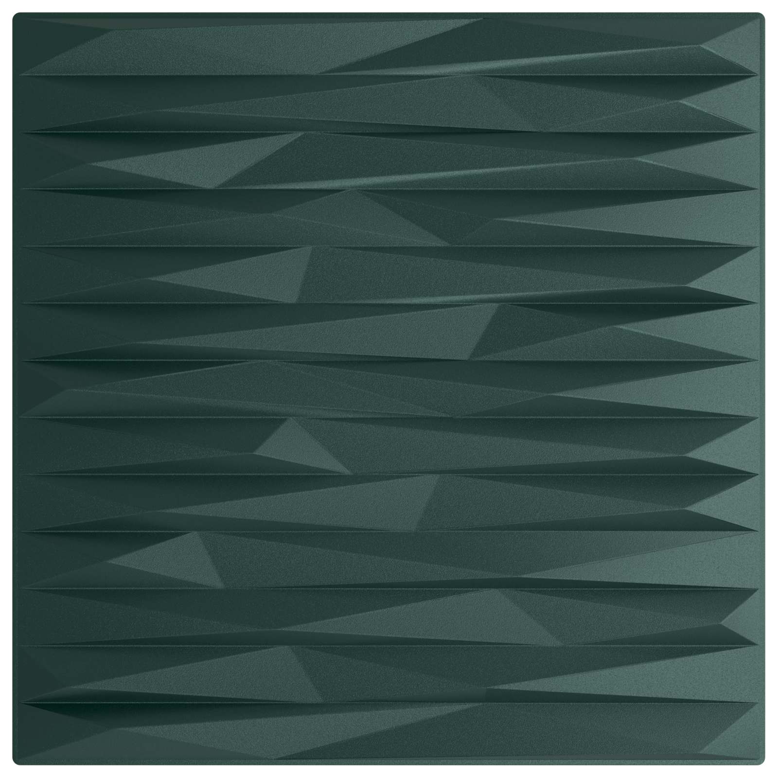 Zidne panele 24 pcs Kamen zelena 50 x 50 cm XPS pjena