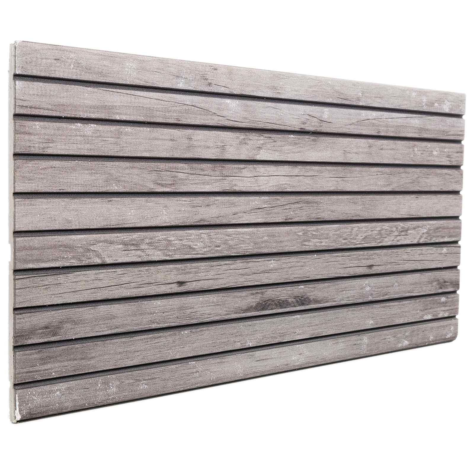 Zidne panele 10 pcs Sivi 100 x 50 cm EPS pjena