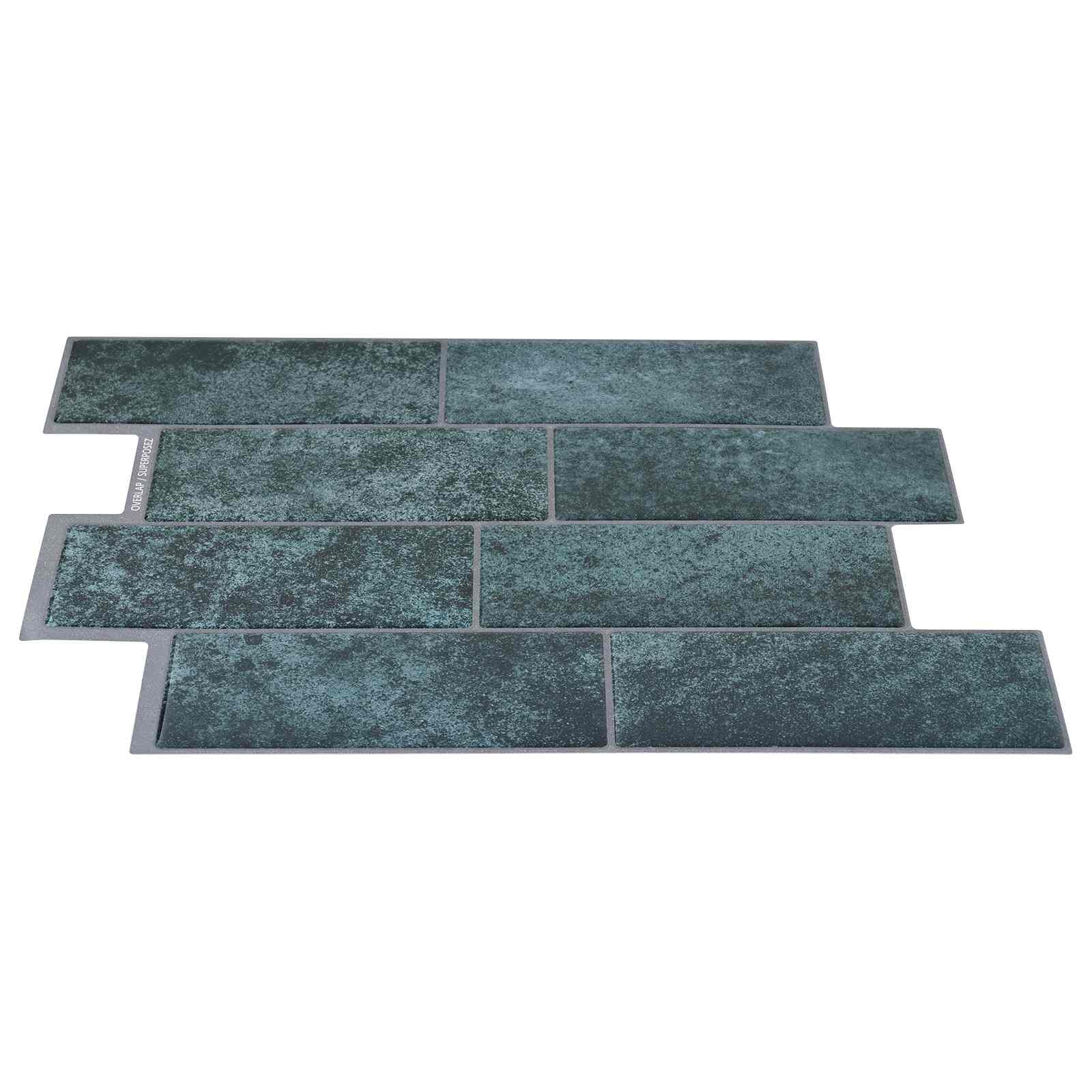 Subway pločica 10 pcs Plava Zelena 29 x 21 cm Poliuretan i PET