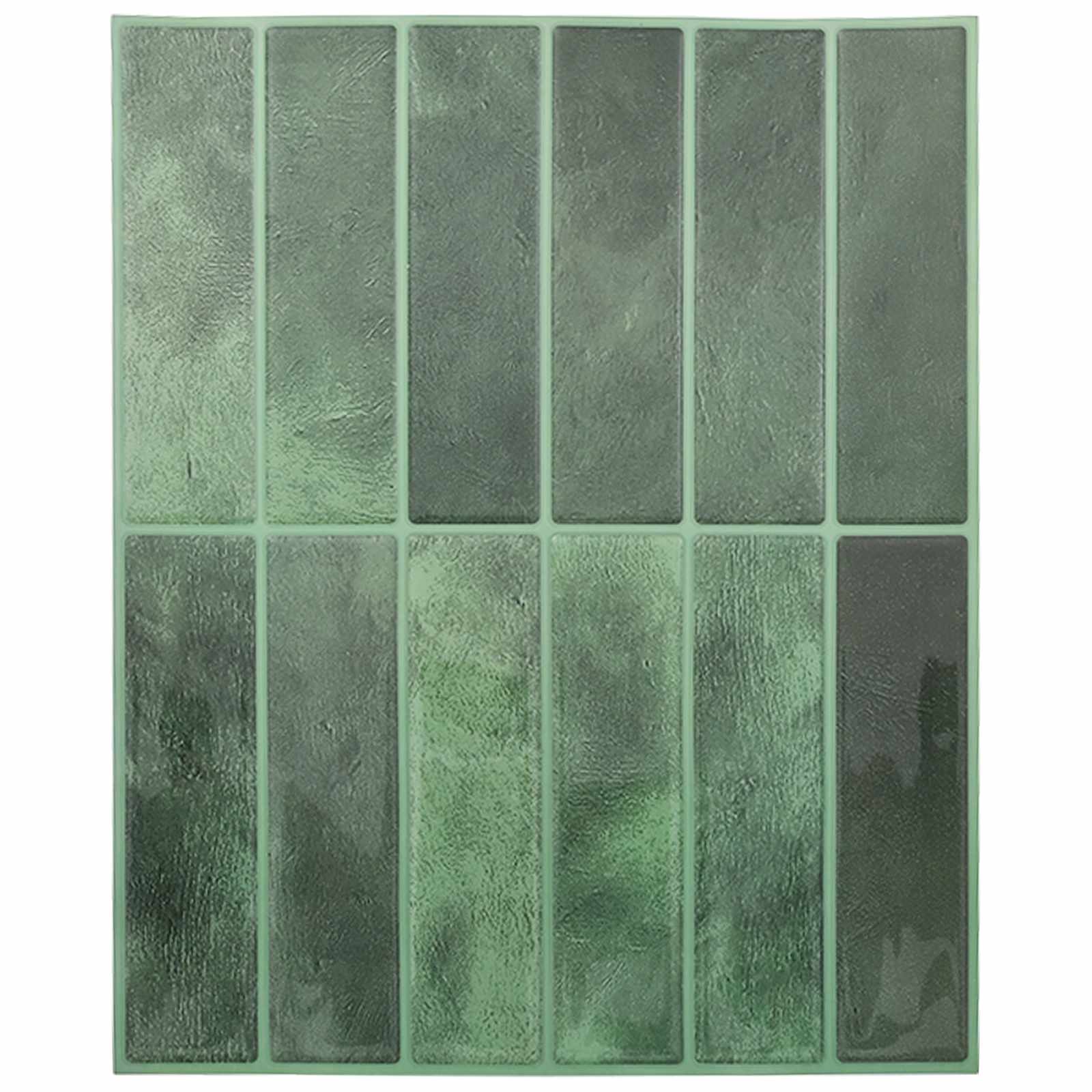 Pravougaona keramika 50 pcs Tamnozelena 29 x 23 x 0,08 cm