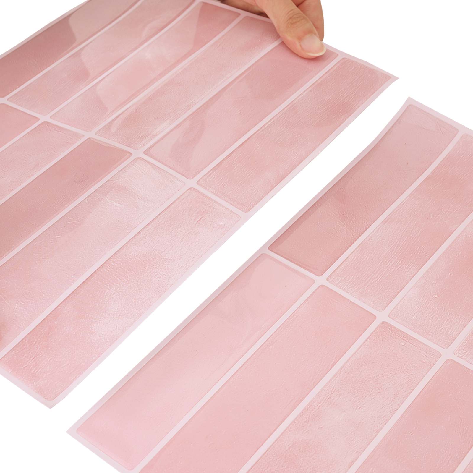 Pravougaona keramika 50 pcs Ružičasta 29 x 23 x 0,08 cm