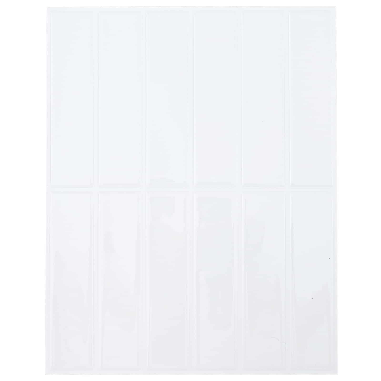 Pravougaona keramika 10 pcs Bijela 29 x 23 x 0,08 cm