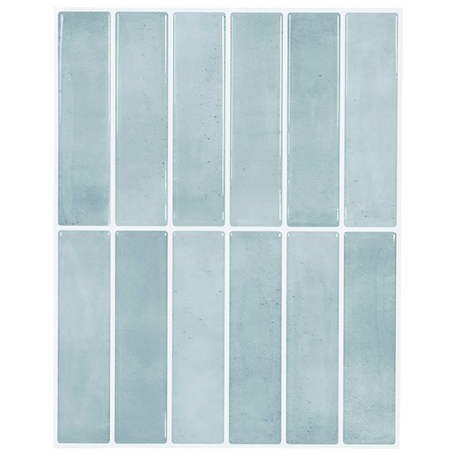 Pravougaona keramika 10 pcs Siva zelena 29 x 23 x 0,08 cm