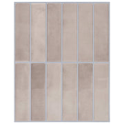 Pravougaona keramika 50 pcs Bež kava 29 x 23 x 0,08 cm