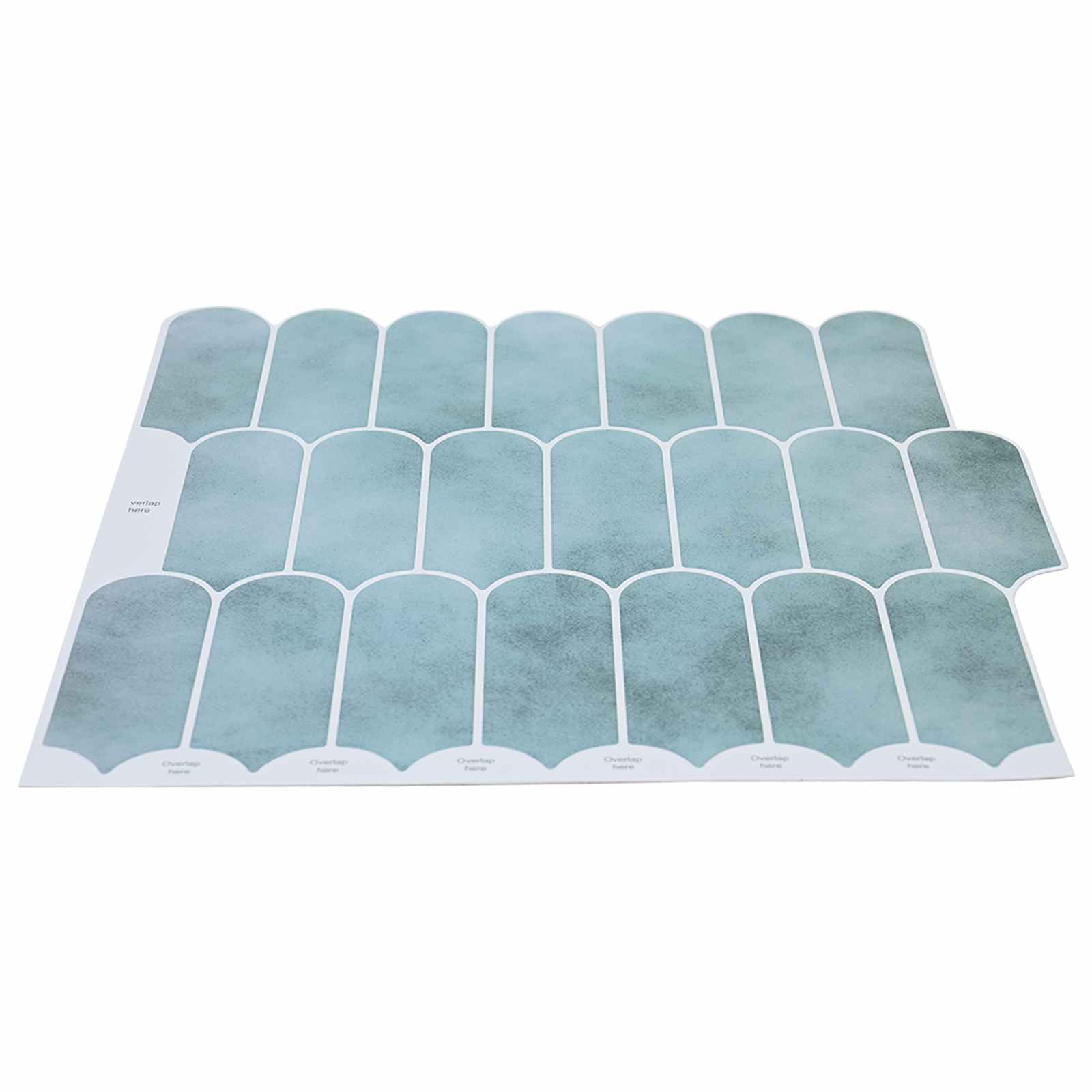 Pernata pločica 10 pcs Zelena 30 x 30 cm Poliuretan i PET
