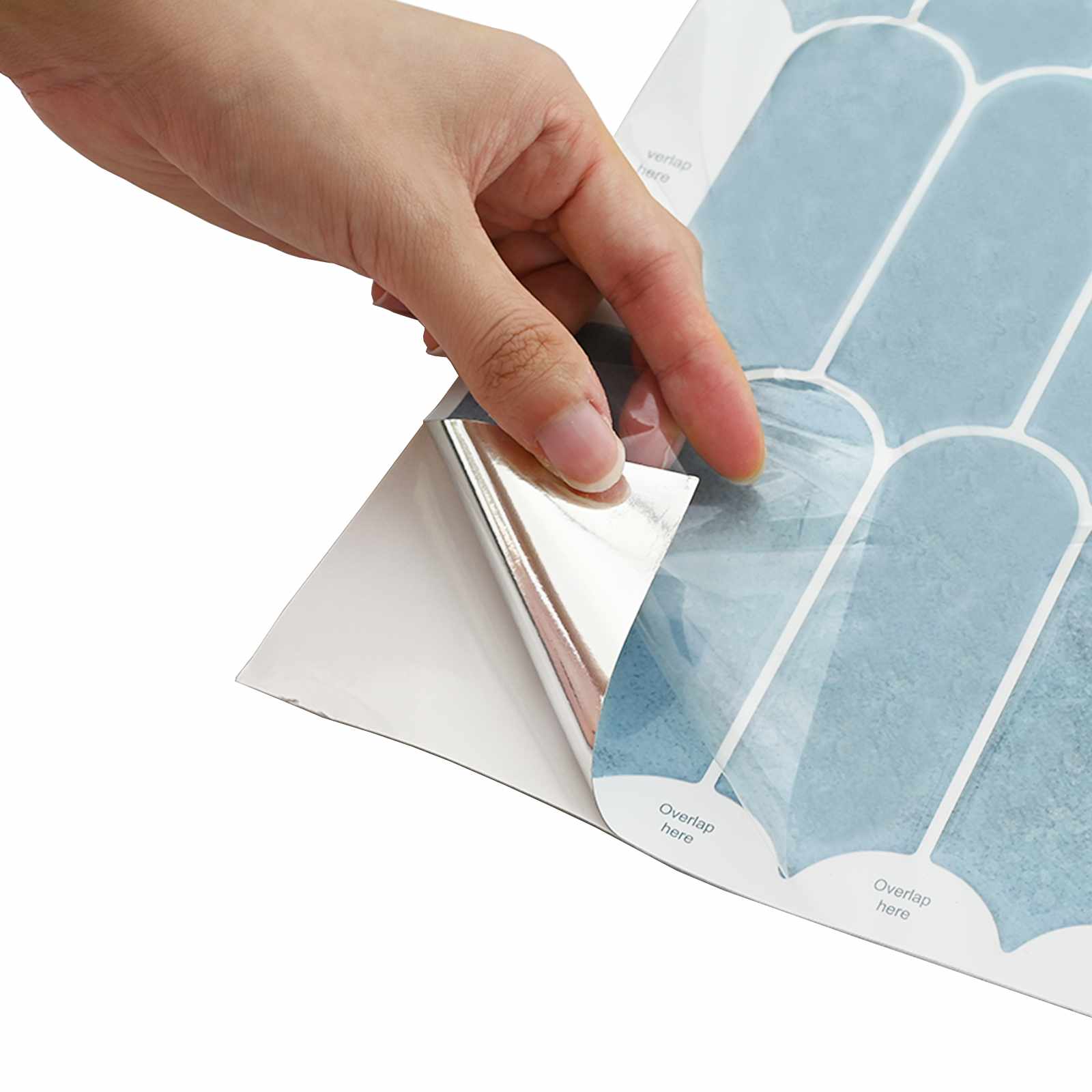 Pernata pločica 50 pcs Zelena 30 x 30 cm Poliuretan i PET