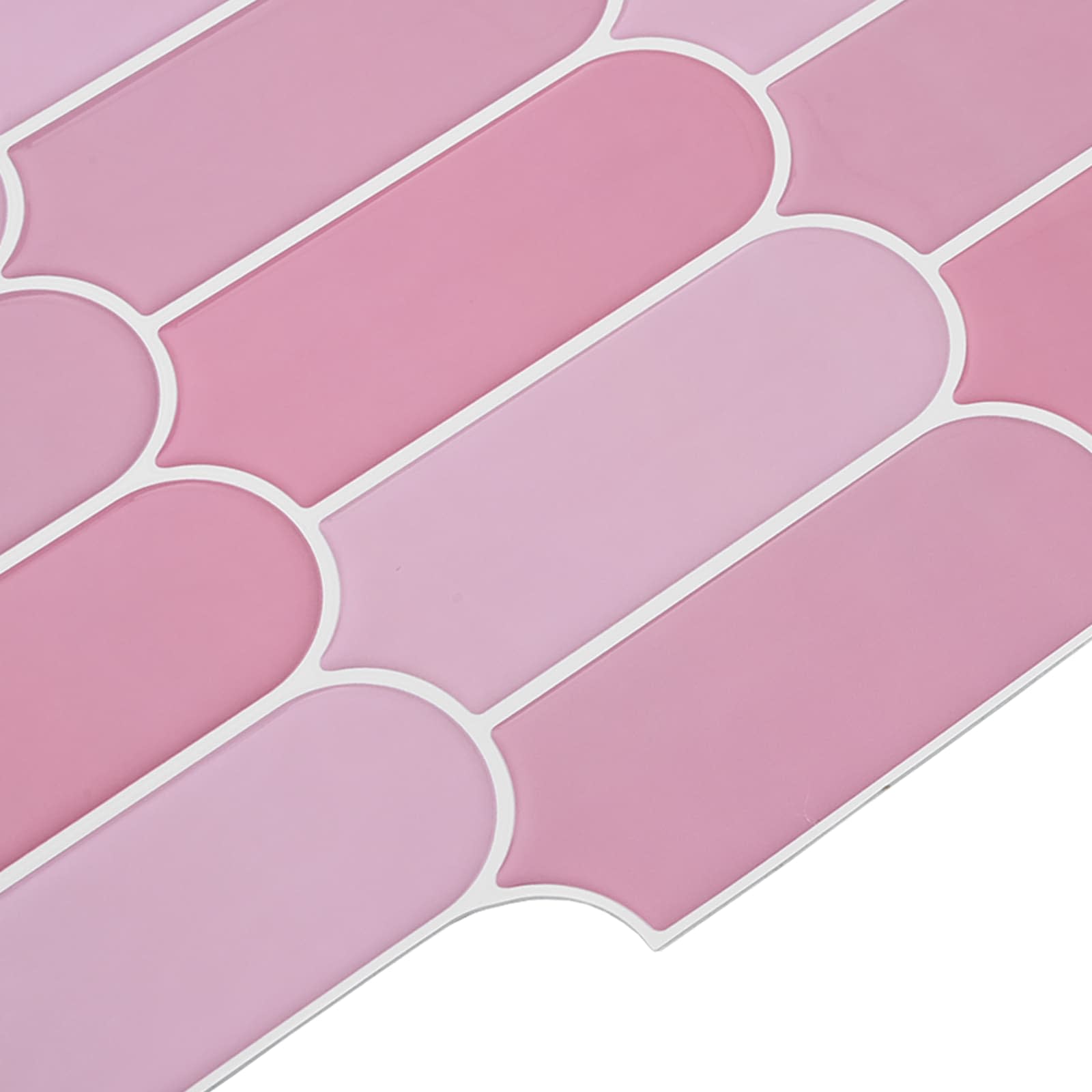 Pernata pločica 50 pcs Ružičasta 30 x 30 cm Poliuretan i PET