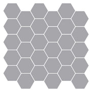 Heksagonska pločica 20 pcs Siva 30 x 30 cm Poliuretan i PET