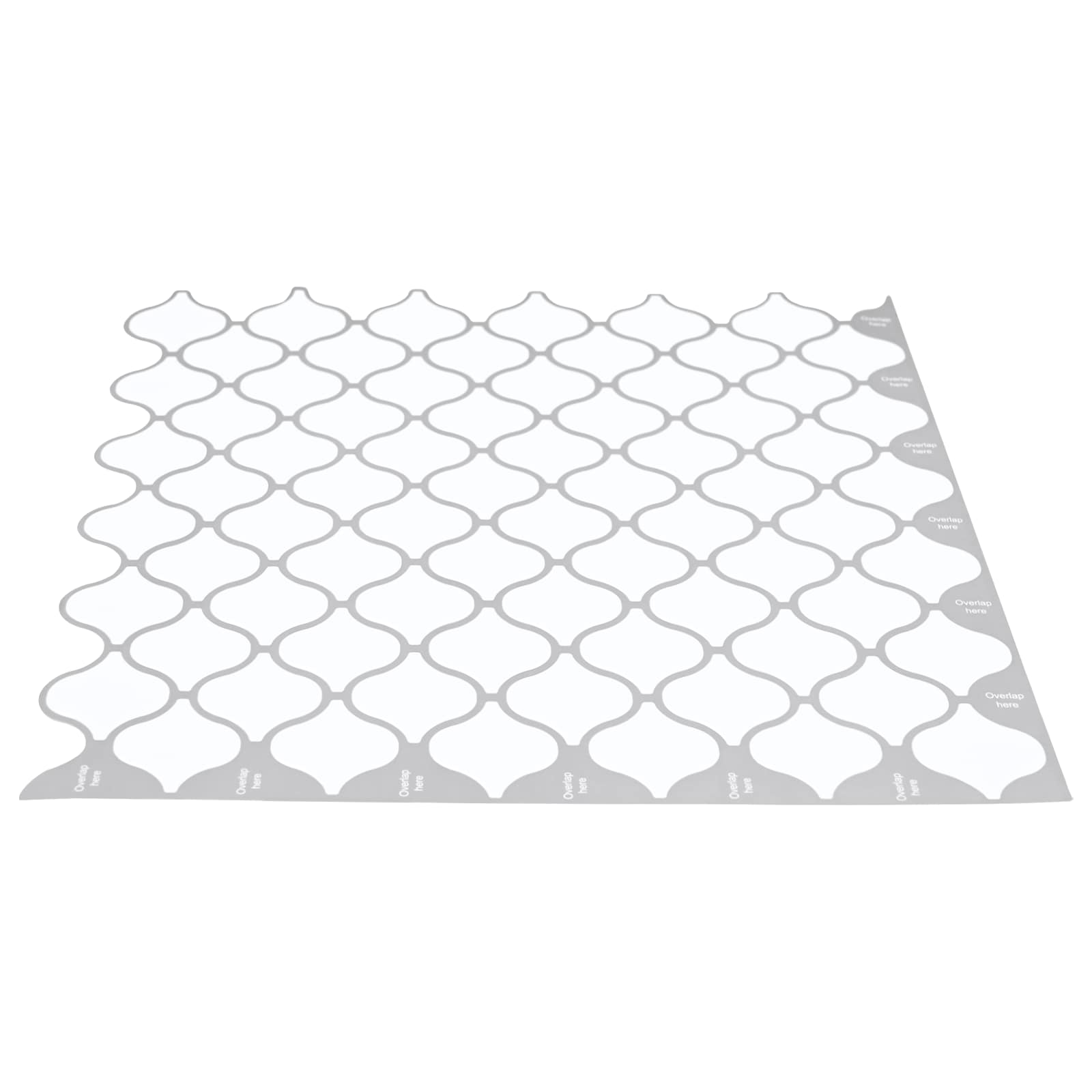 Lanturn ploča 10 pcs Bijela 27 x 27 cm Poliuretan i PET