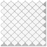 Lanturn ploča 10 pcs Bijela 27 x 27 cm Poliuretan i PET