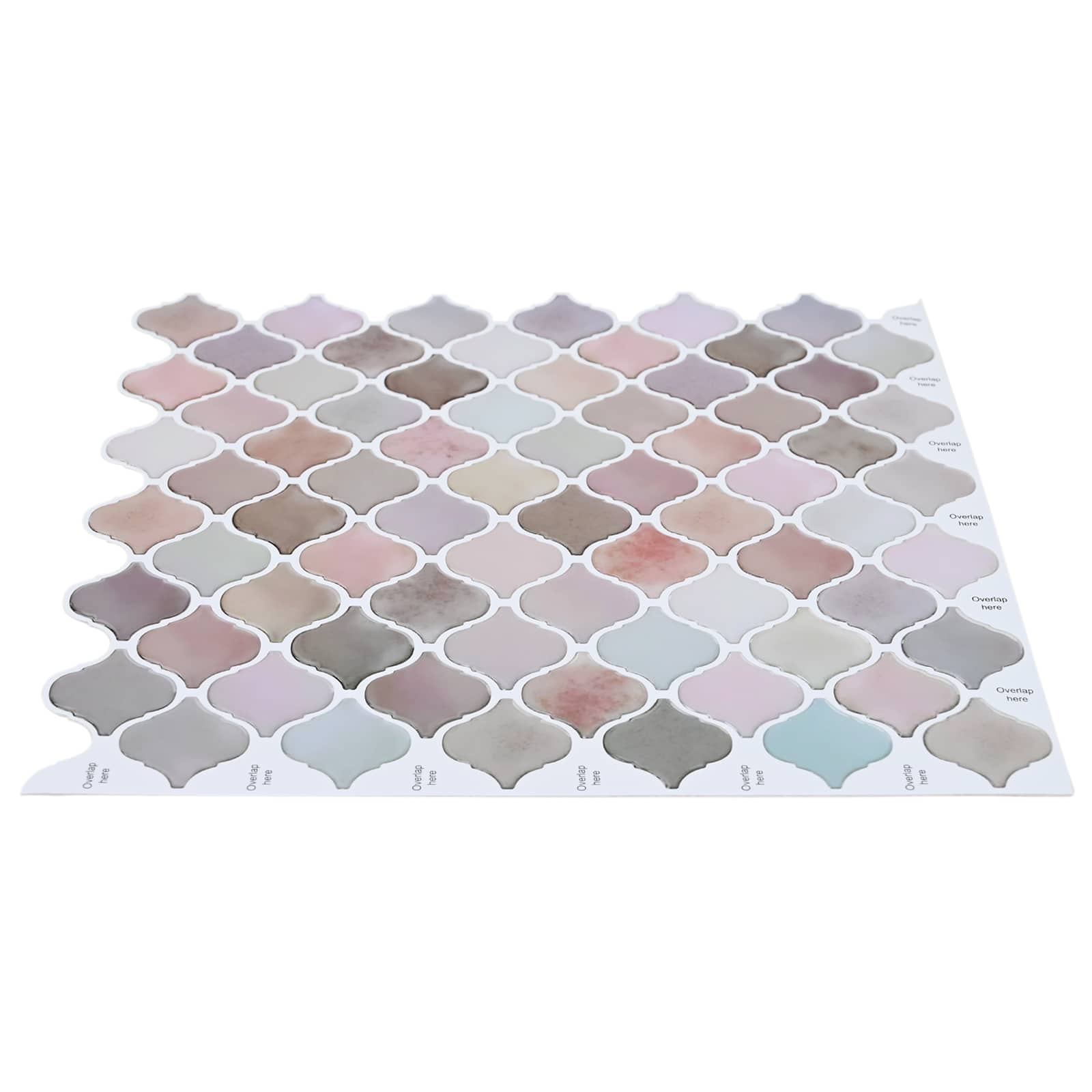 Lanturn ploča 50 pcs Bež 27 x 27 cm Poliuretan i PET