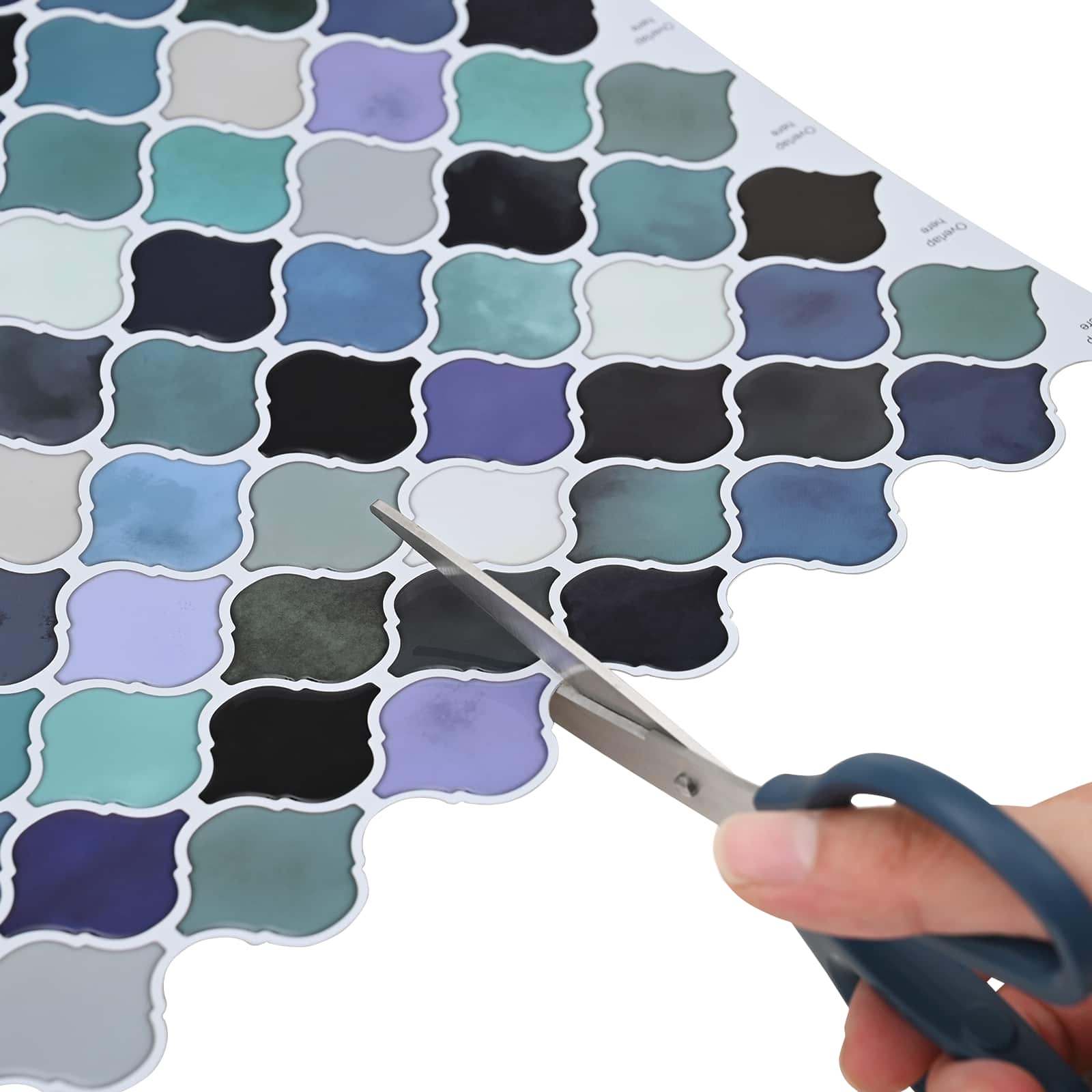 Lanturn ploča 20 pcs Plava Zelena 27 x 27 cm Poliuretan i PET