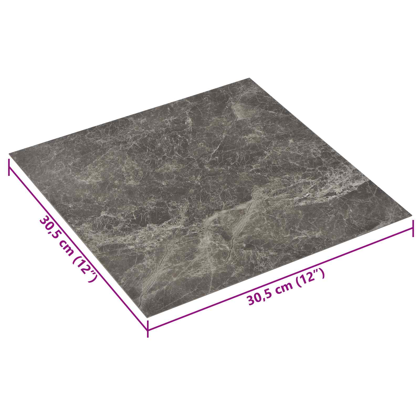 Samoljepljive Pločice za Pod 30,5 x 30,5 cm 20 pcs PVC Šareni