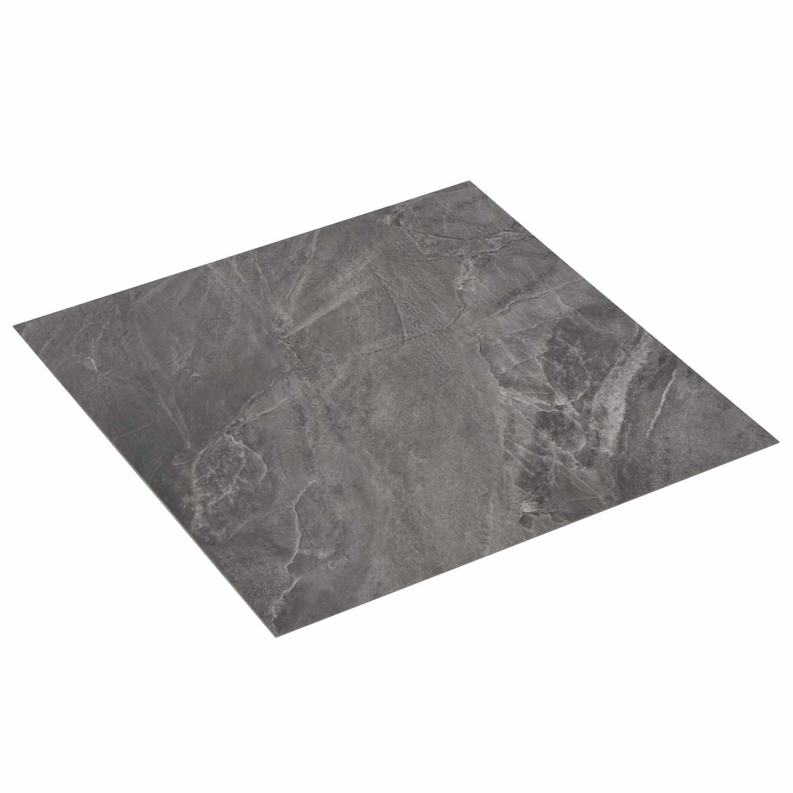 Samoljepljive Pločice za Pod 30,5 x 30,5 cm 20 pcs PVC Crna