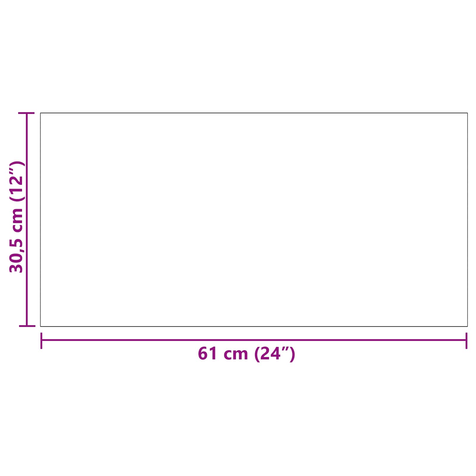Samoljepljive PVC podne daske 30,5 x 61 cm 28 pcs PVC
