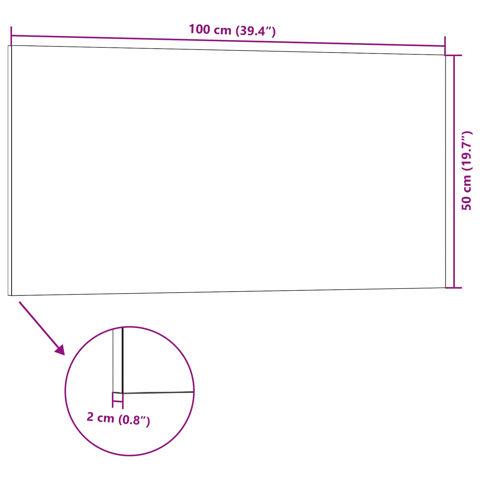 Zidne panele 10 pcs Tamno siva i svijetlo siva 100 x 50 cm