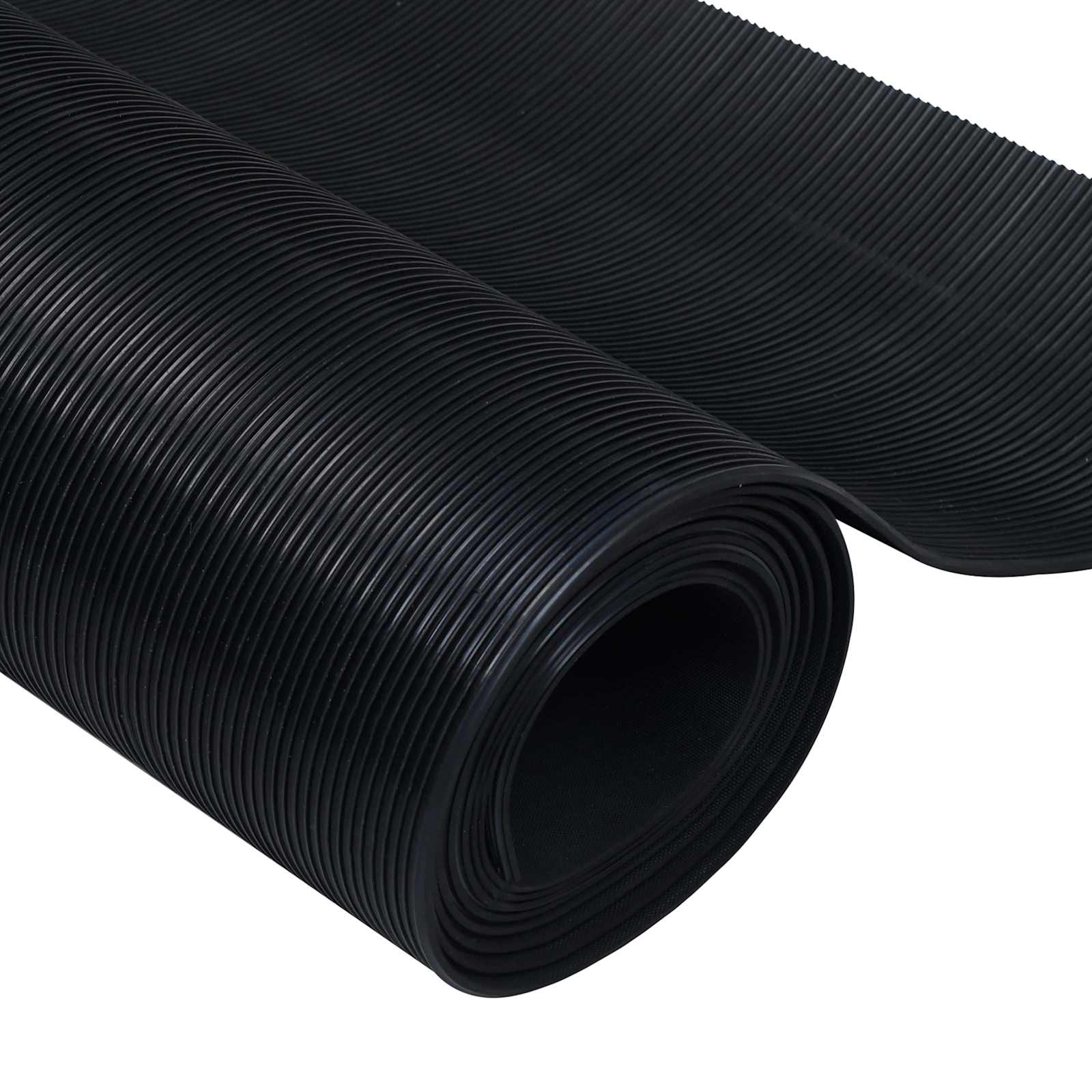 Podni mat Crna 1,5 x 4 m Guma