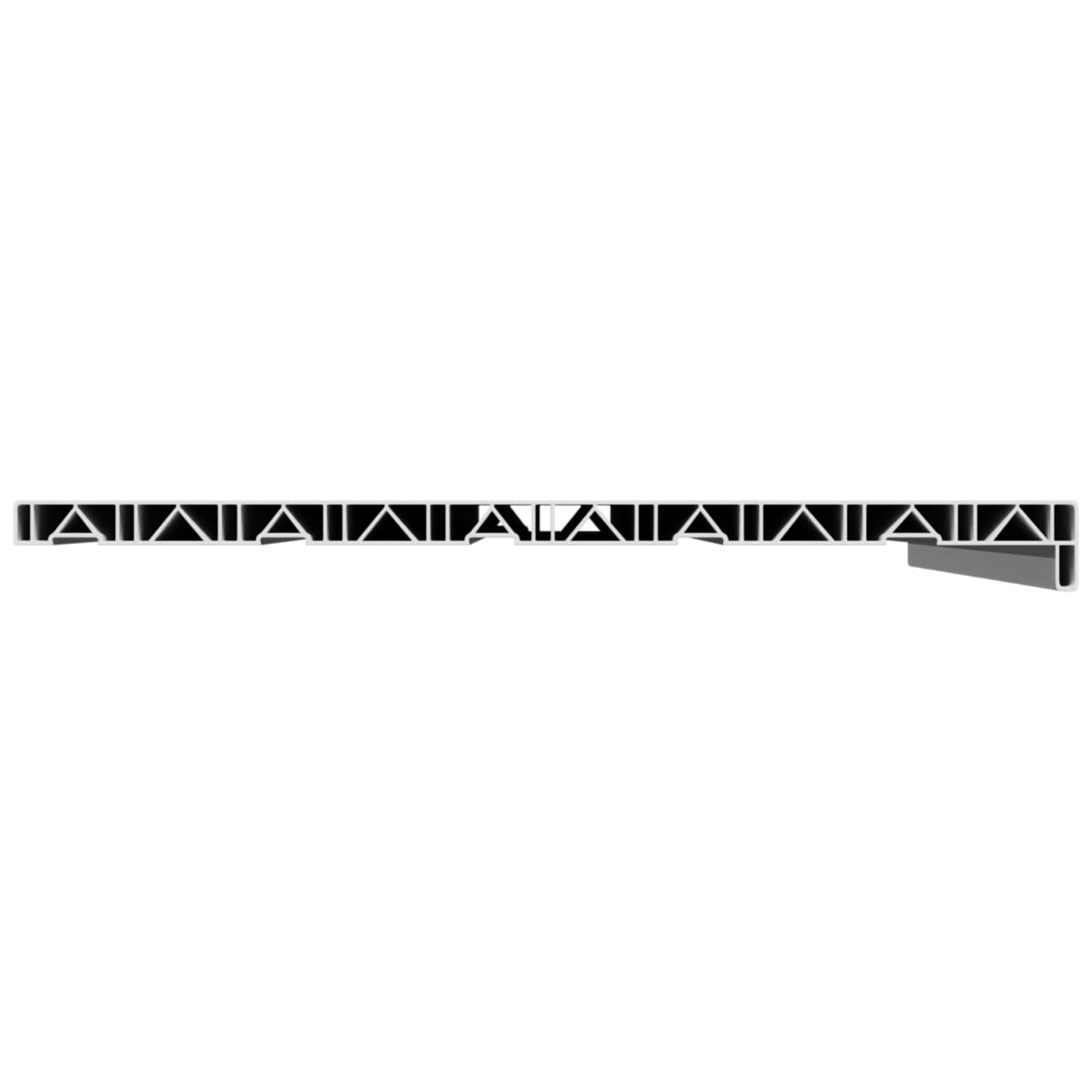 Prozorska klupčica Bijela 100 x 50 x 4,5 cm PVC