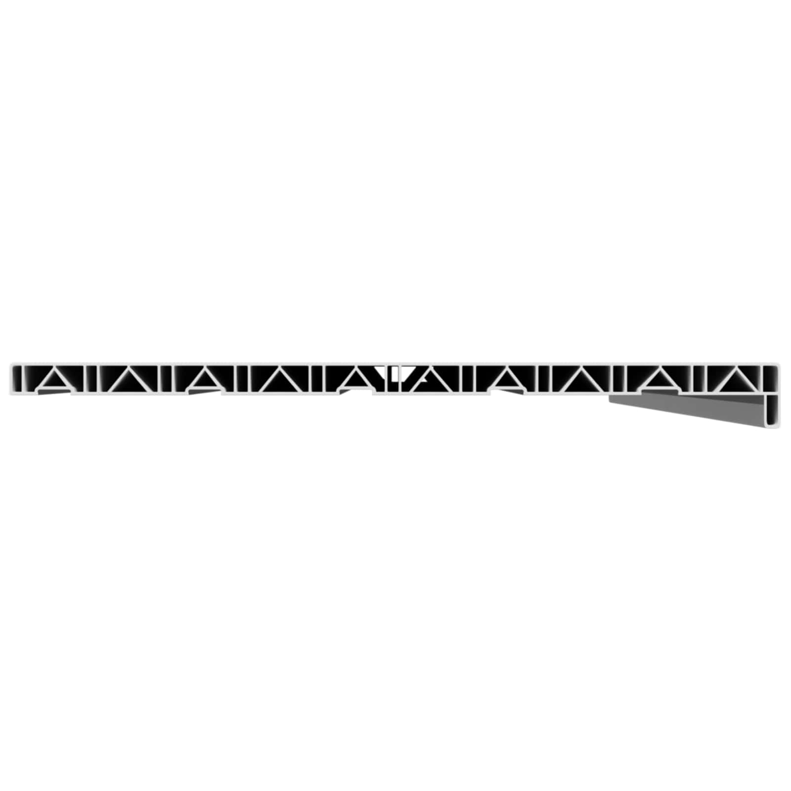 Prozorska klupčica Bijela 160 x 50 x 4,5 cm PVC