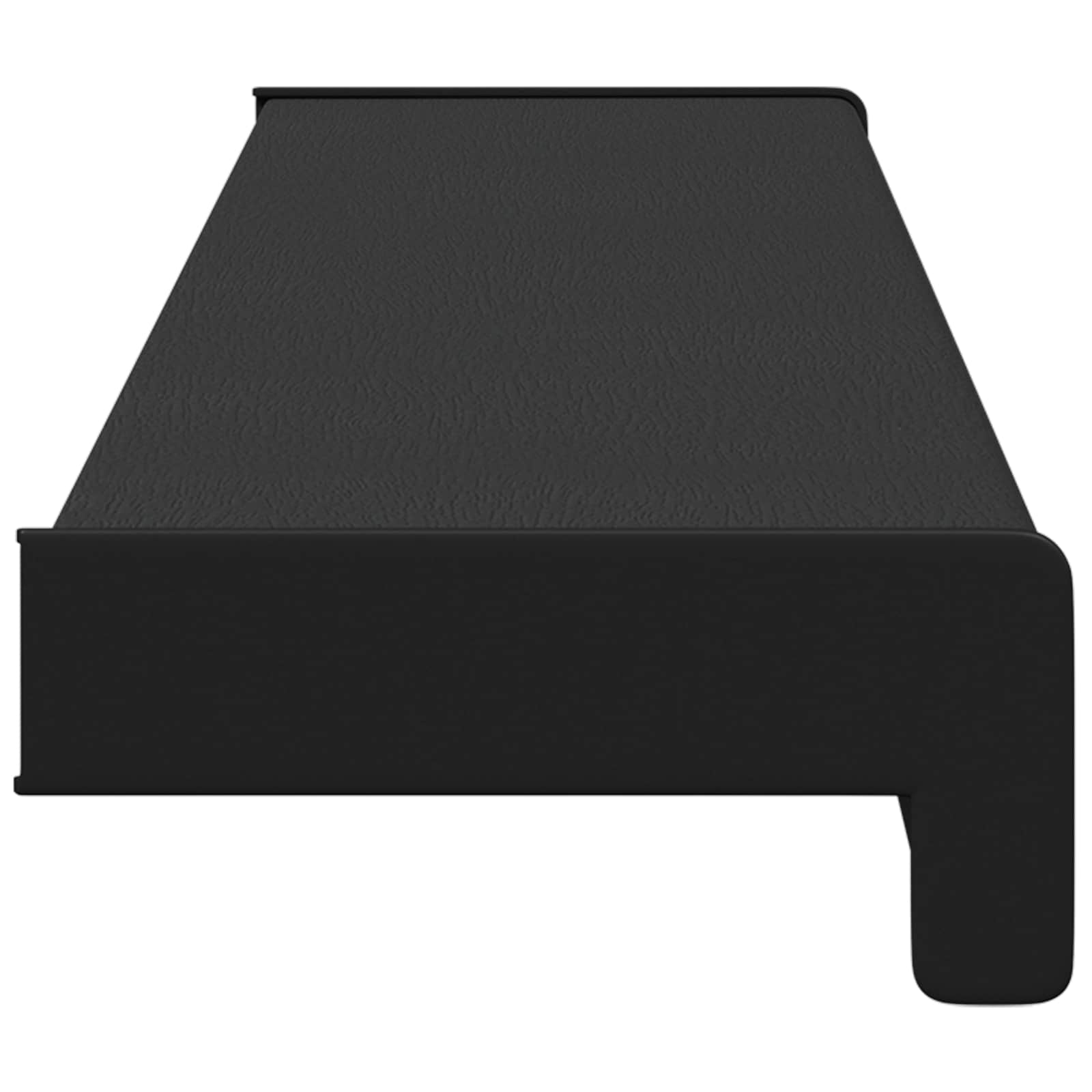 Prozorska klupčica Crno s drvenim uzorkom 100 x 10 x 4,5 cm PVC