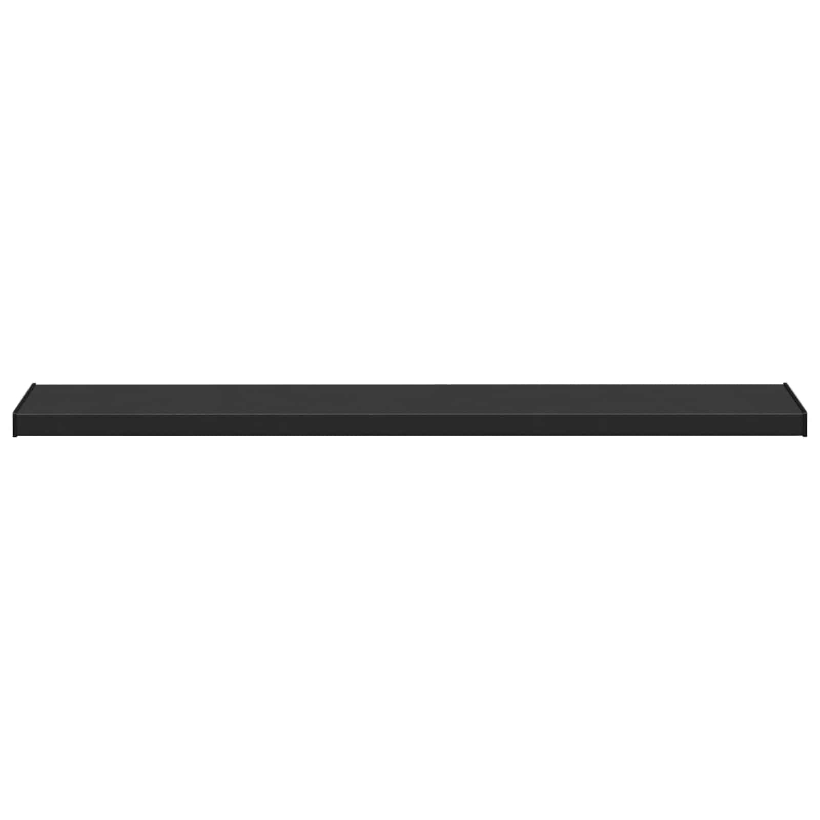 Prozorska klupčica Crno s drvenim uzorkom 160 x 30 x 4,5 cm PVC