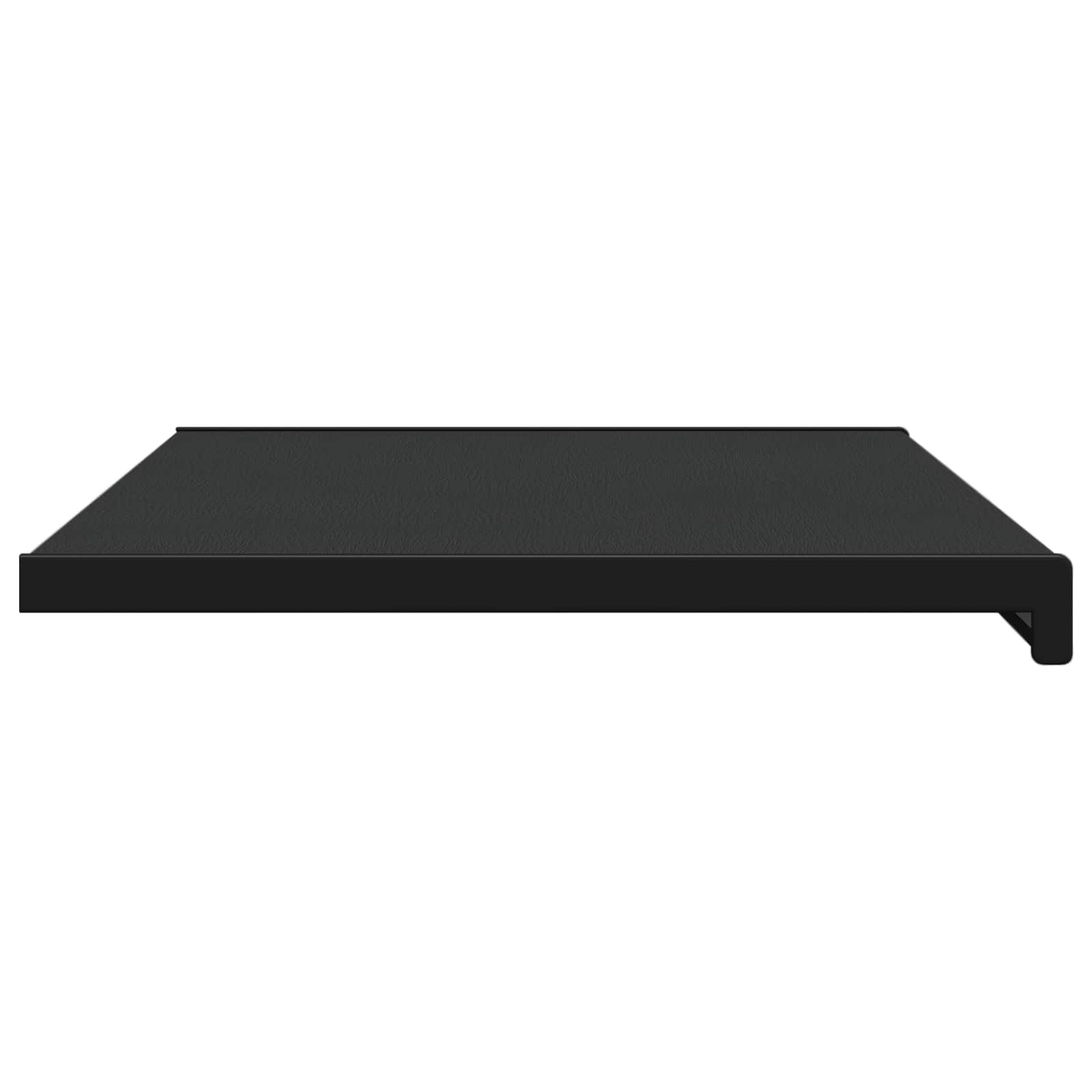 Prozorska klupčica Crno s drvenim uzorkom 60 x 40 x 4,5 cm PVC