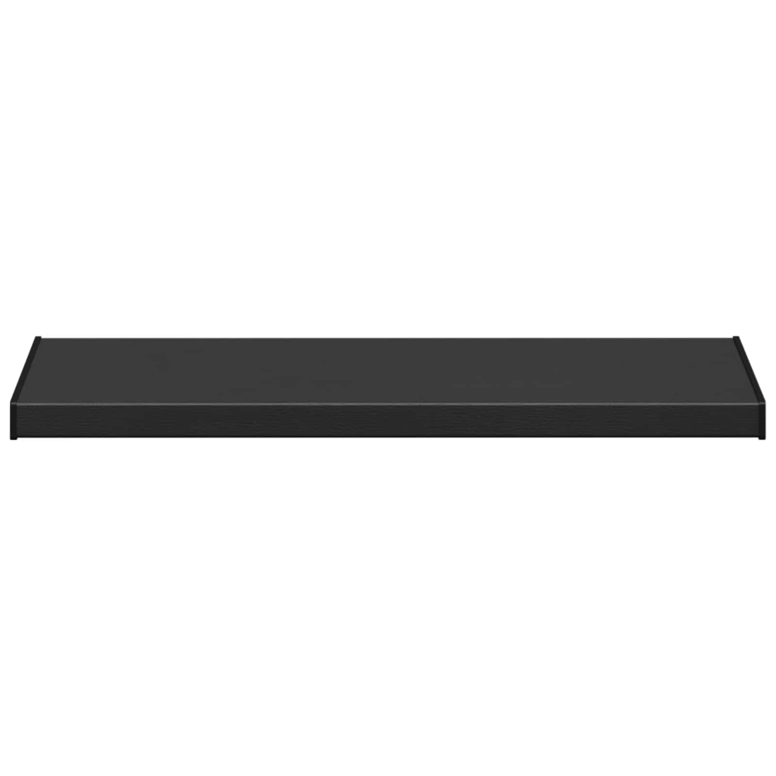Prozorska klupčica Crno s drvenim uzorkom 100 x 45 x 4,5 cm PVC