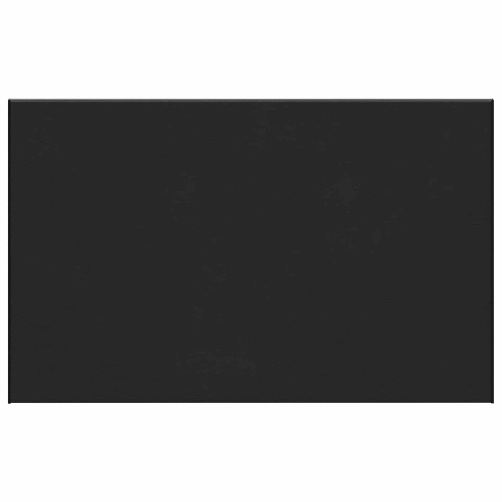 Prozorska klupčica Crno s drvenim uzorkom 60 x 50 x 4,5 cm PVC