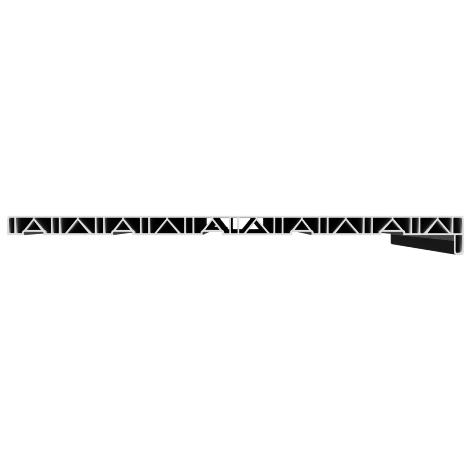 Prozorska klupčica Crno s drvenim uzorkom 80 x 50 x 4,5 cm PVC