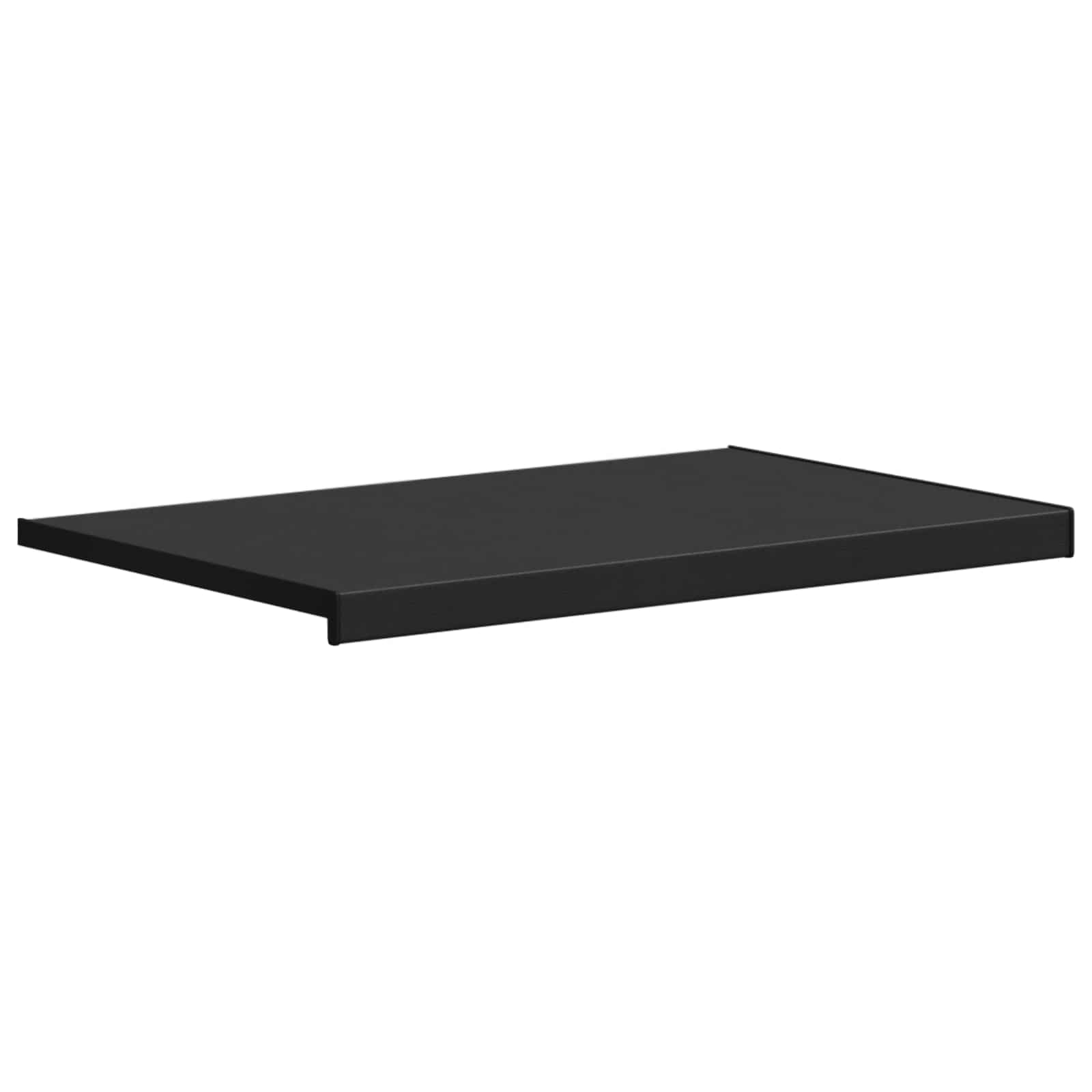 Prozorska klupčica Crno s drvenim uzorkom 100 x 50 x 4,5 cm PVC