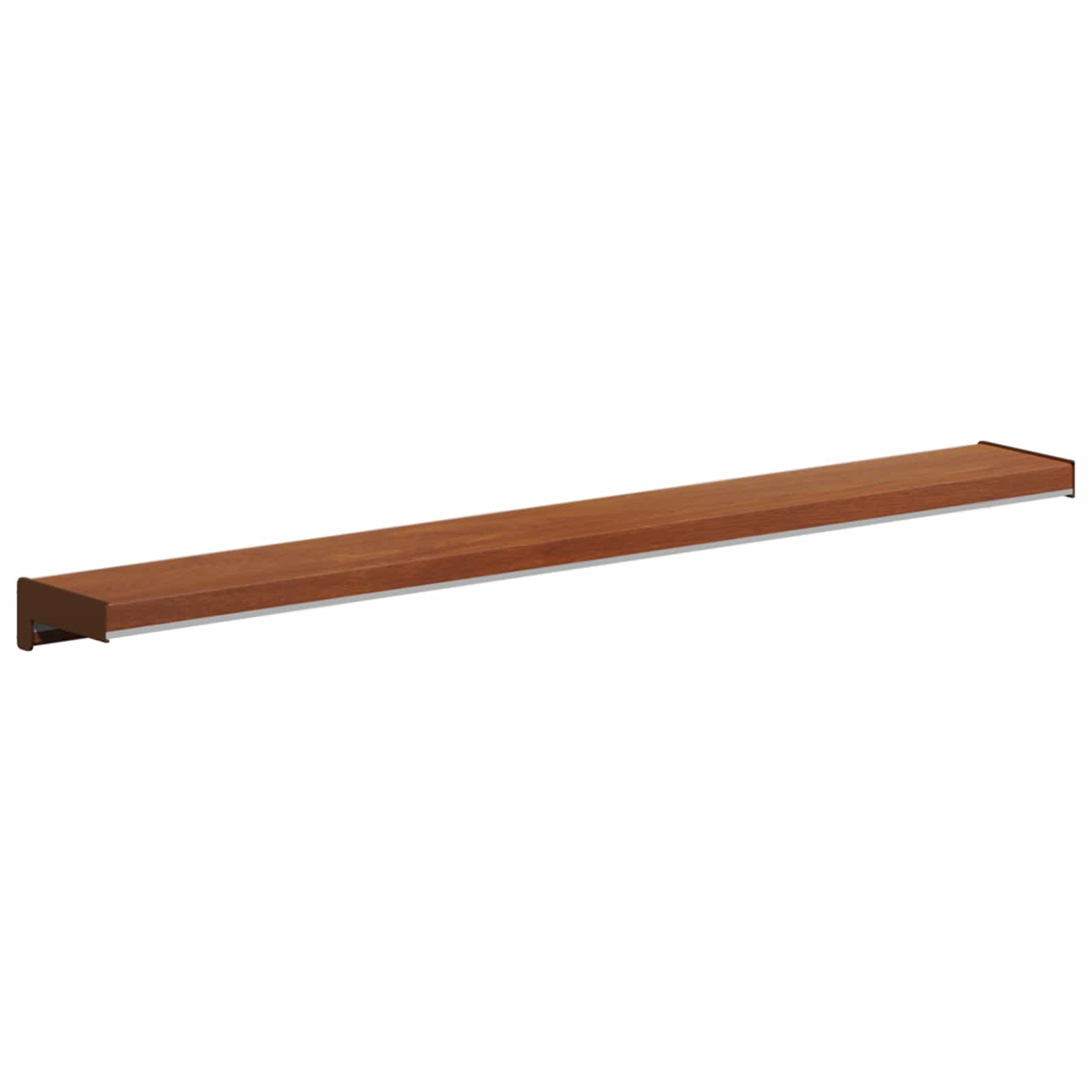 Prozorska klupčica Smeđe drvo 100 x 15 x 4,5 cm PVC
