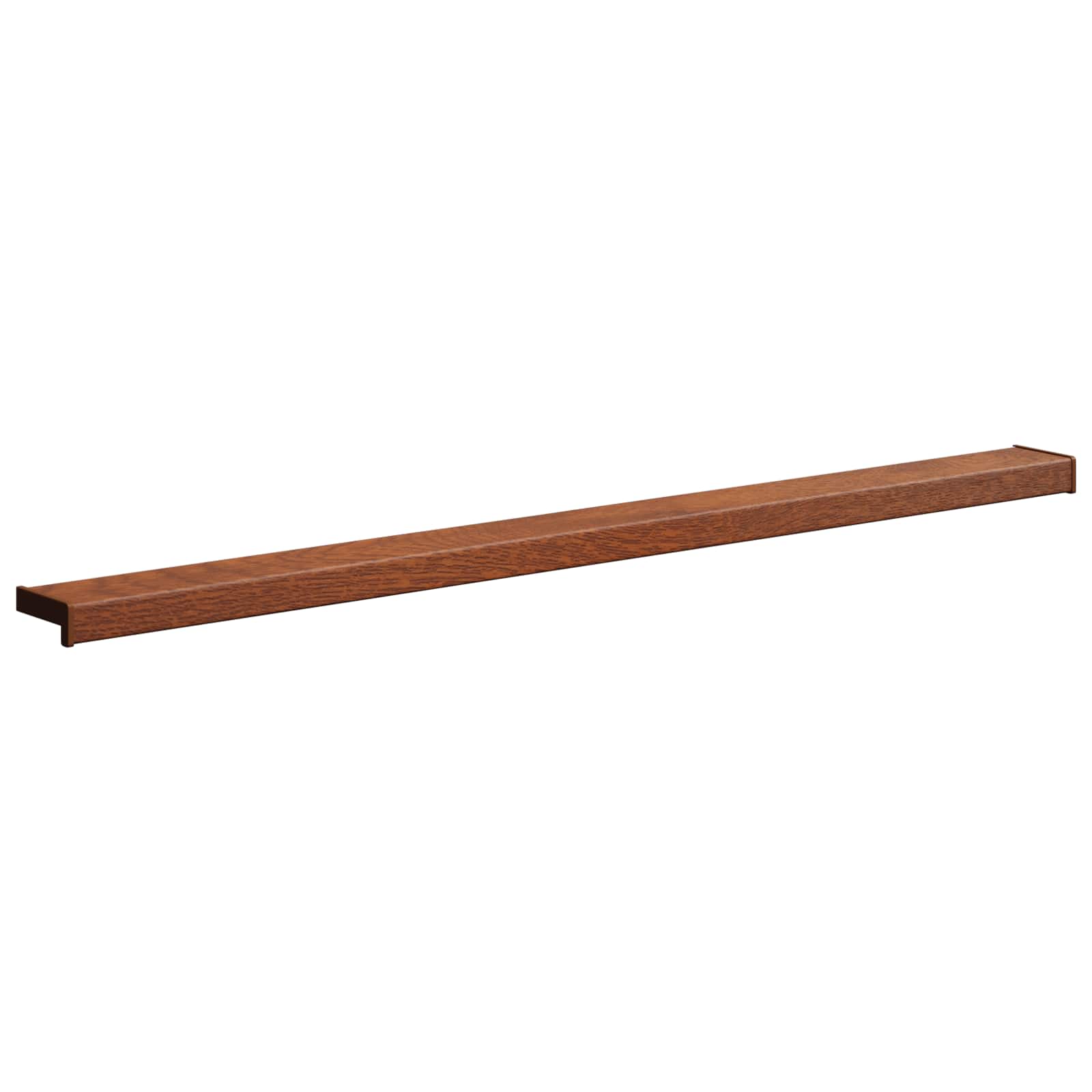 Prozorska klupčica Smeđe drvo 120 x 15 x 4,5 cm PVC