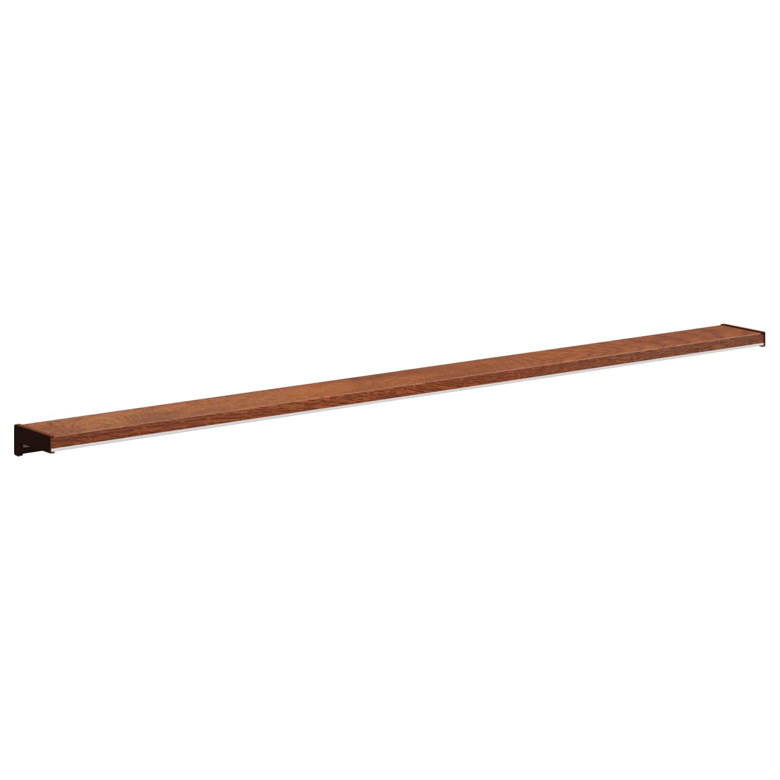 Prozorska klupčica Smeđe drvo 160 x 15 x 4,5 cm PVC