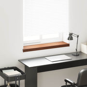 Prozorska klupčica Smeđe drvo 80 x 25 x 4,5 cm PVC
