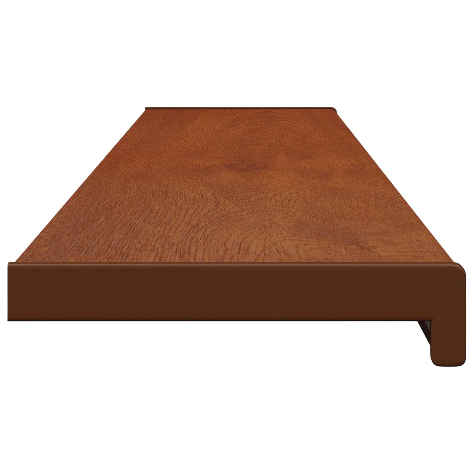 Prozorska klupčica Smeđe drvo 140 x 25 x 4,5 cm PVC