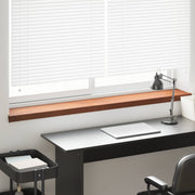 Prozorska klupčica Smeđe drvo 160 x 25 x 4,5 cm PVC