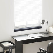 Prozorska klupčica Antracit s drvenim uzorkom 80 x 15 x 4,5 cm