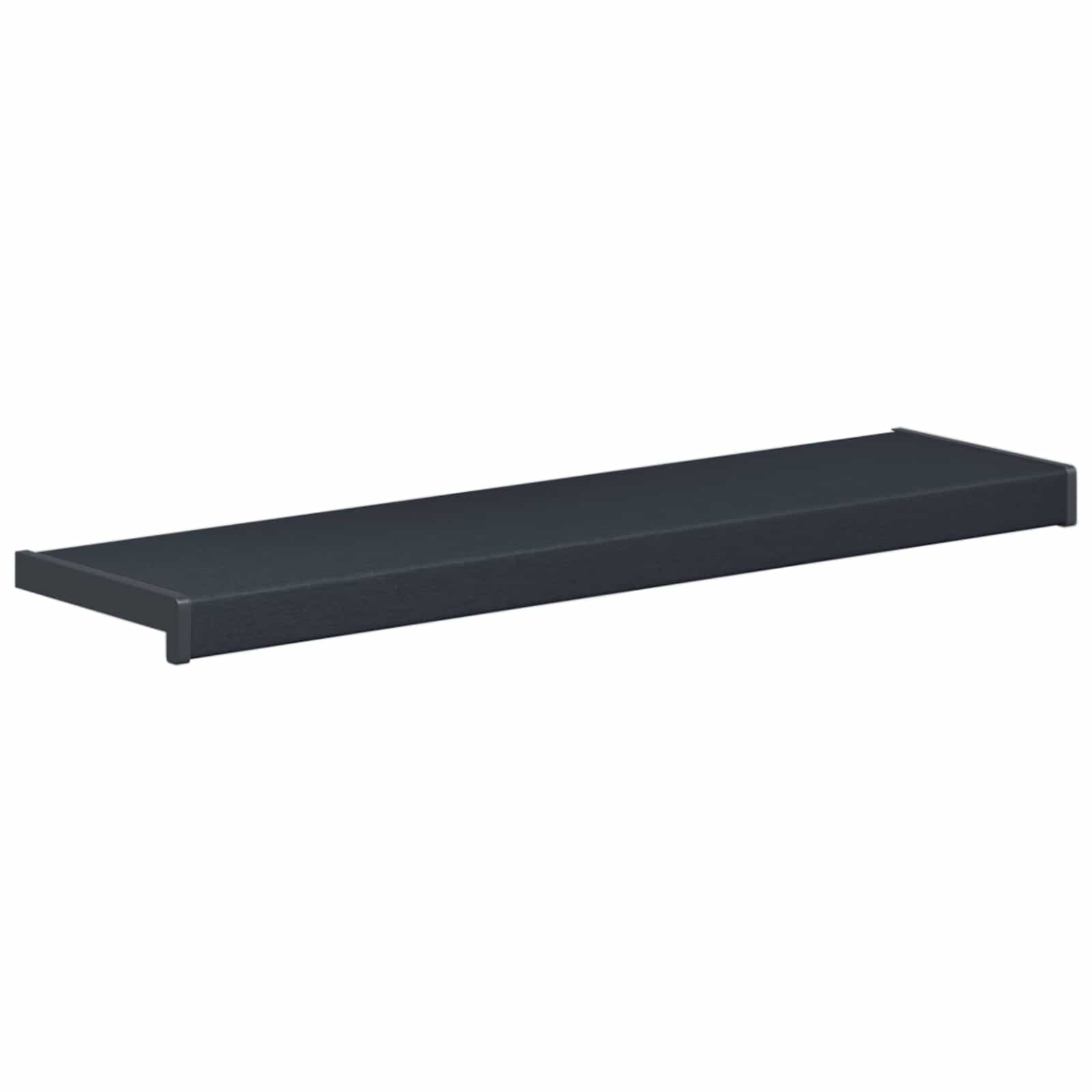 Prozorska klupčica Antracit s drvenim uzorkom 80 x 25 x 4,5 cm