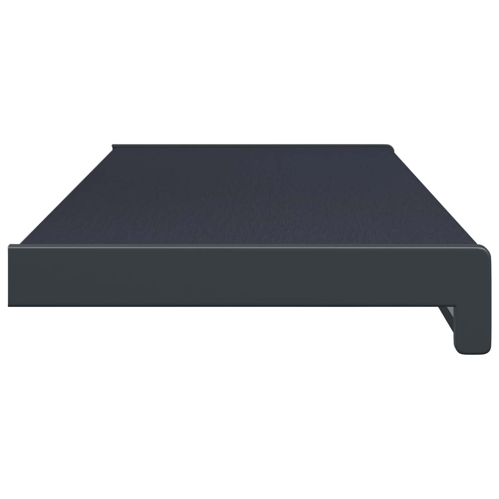 Prozorska klupčica Antracit s drvenim uzorkom 100 x 25 x 4,5 cm