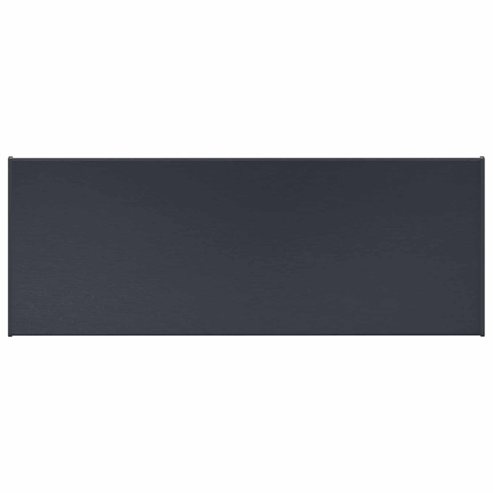 Prozorska klupčica Antracit s drvenim uzorkom 80 x 35 x 4,5 cm