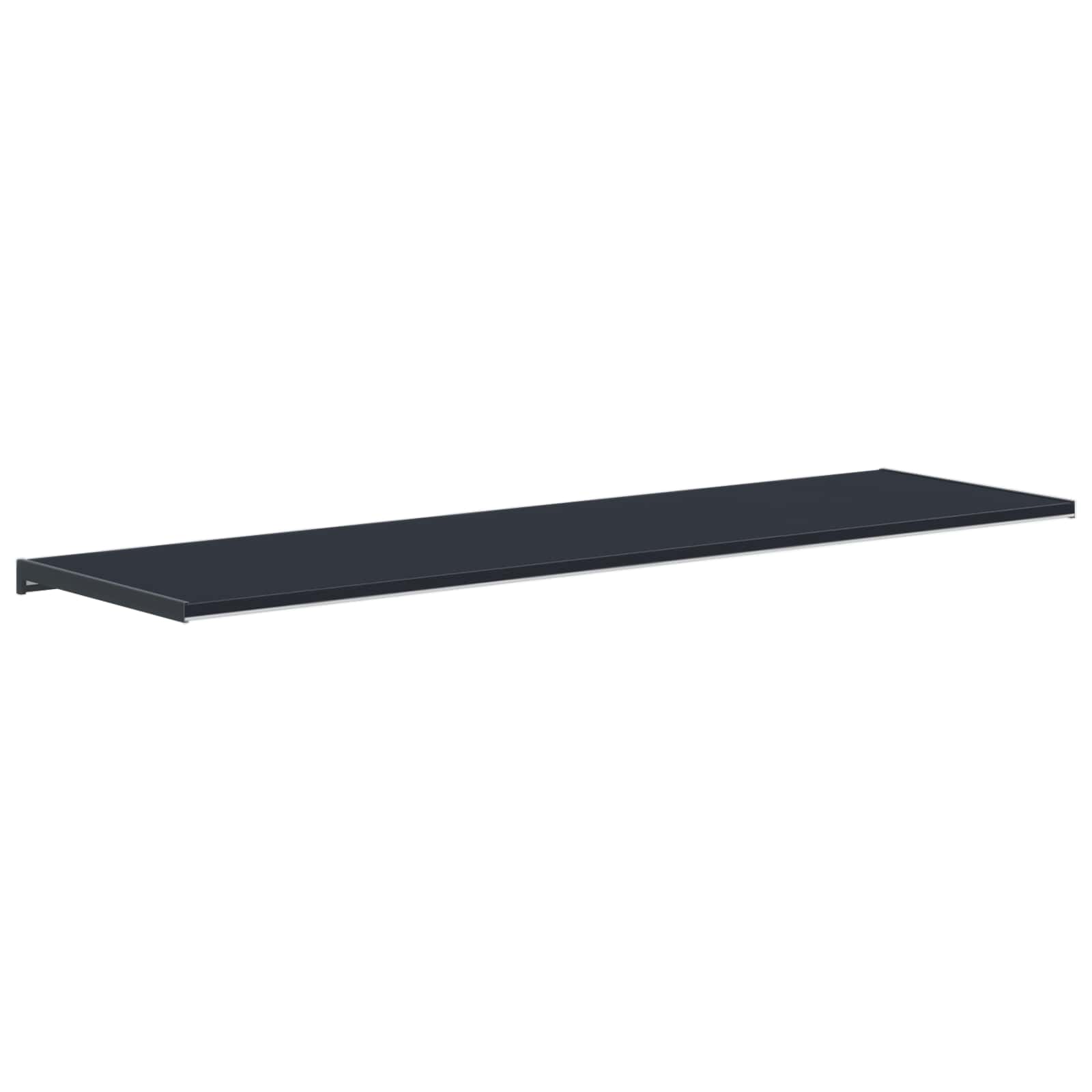 Prozorska klupčica Antracit s drvenim uzorkom 120 x 45 x 4,5 cm