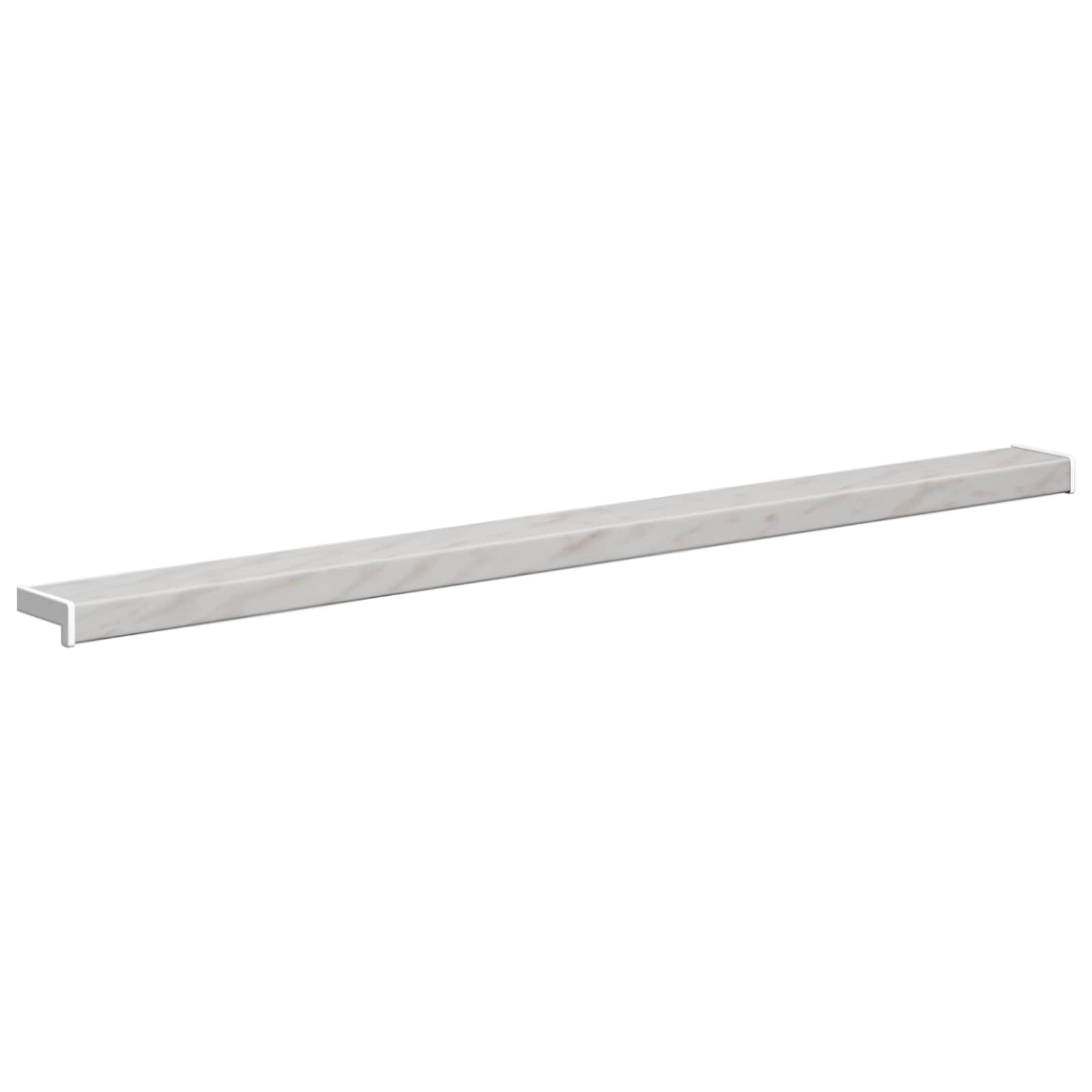 Prozorska klupčica Mramorna tekstura 140 x 15 x 4,5 cm PVC