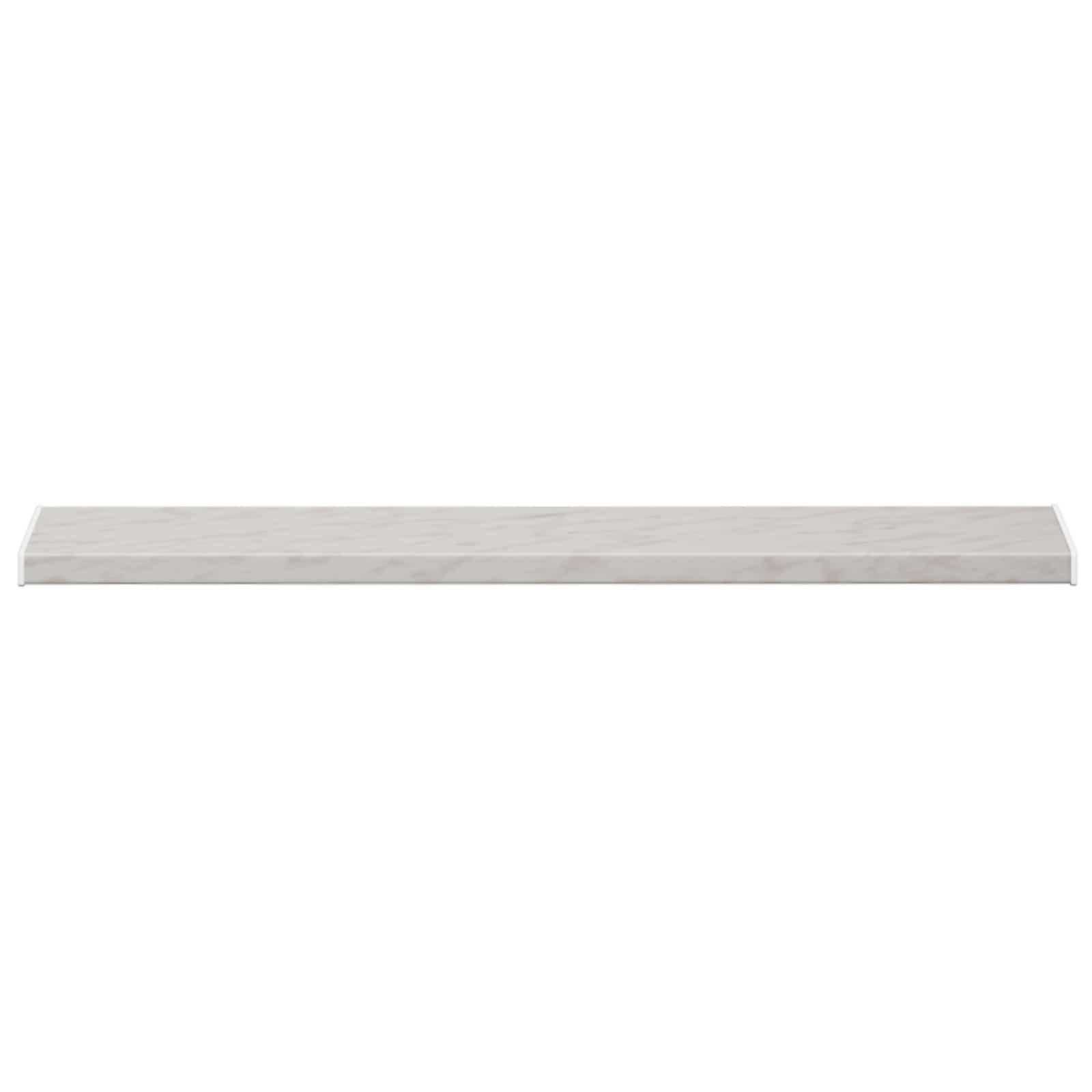Prozorska klupčica Mramorna tekstura 120 x 20 x 4,5 cm PVC