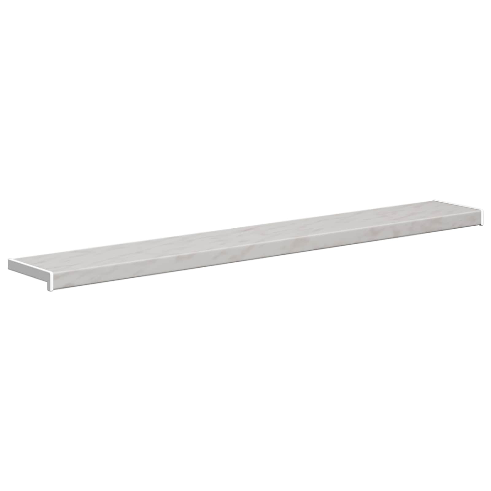 Prozorska klupčica Mramorna tekstura 160 x 20 x 4,5 cm PVC