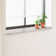 Prozorska klupčica Mramorna tekstura 140 x 45 x 4,5 cm PVC