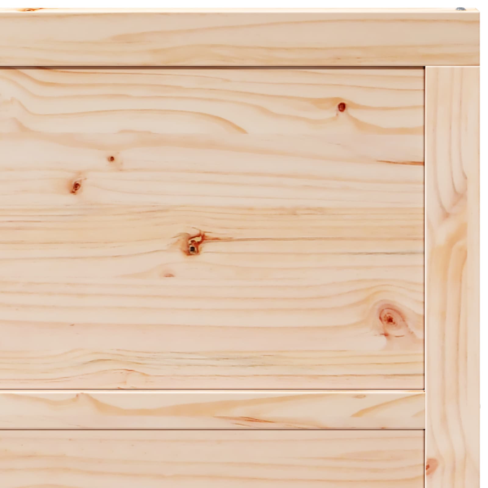 Vrata staje Prirodna 90 x 2,5 x 208 cm Masivna borovina