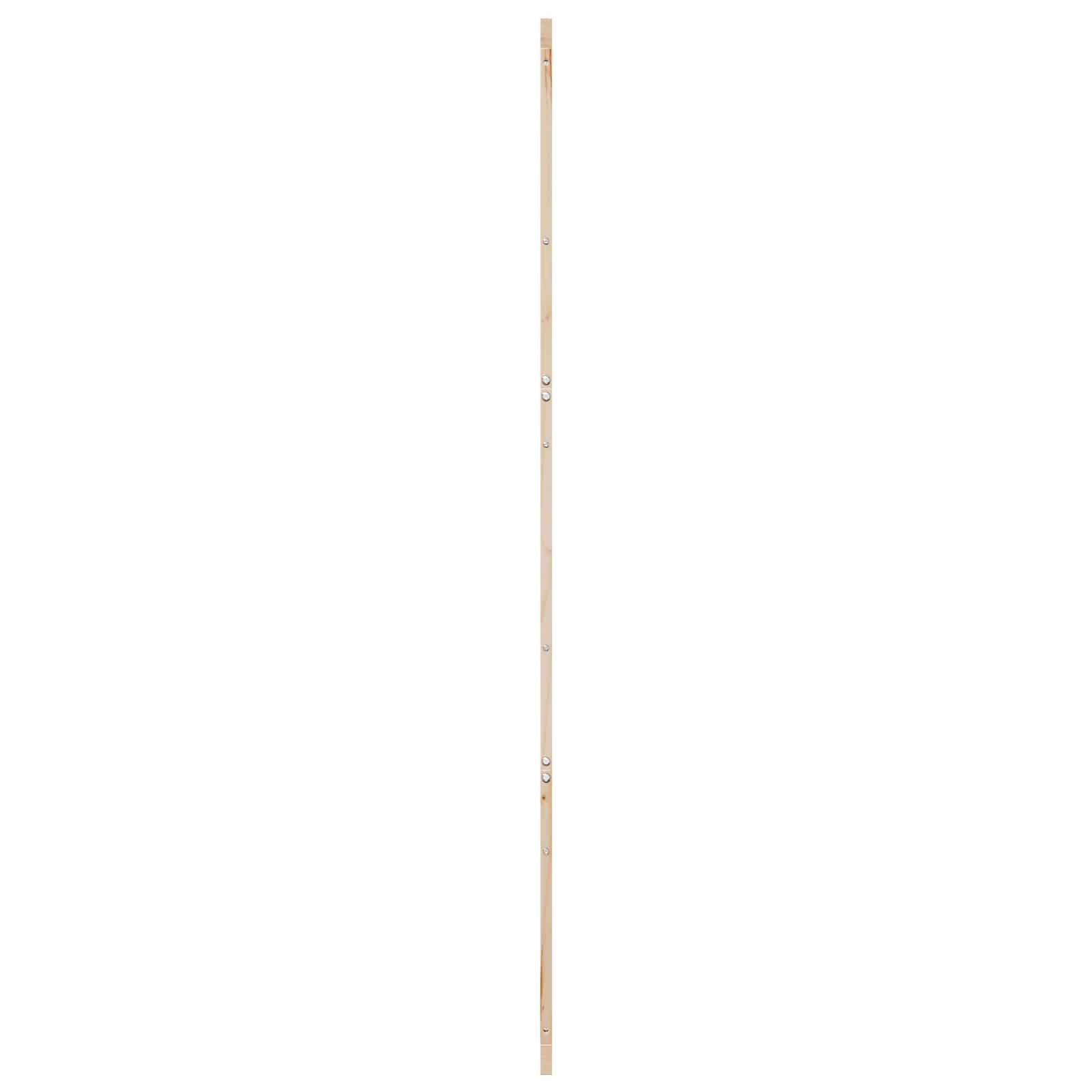 Vrata staje Prirodna 90 x 2,5 x 208 cm Masivna borovina