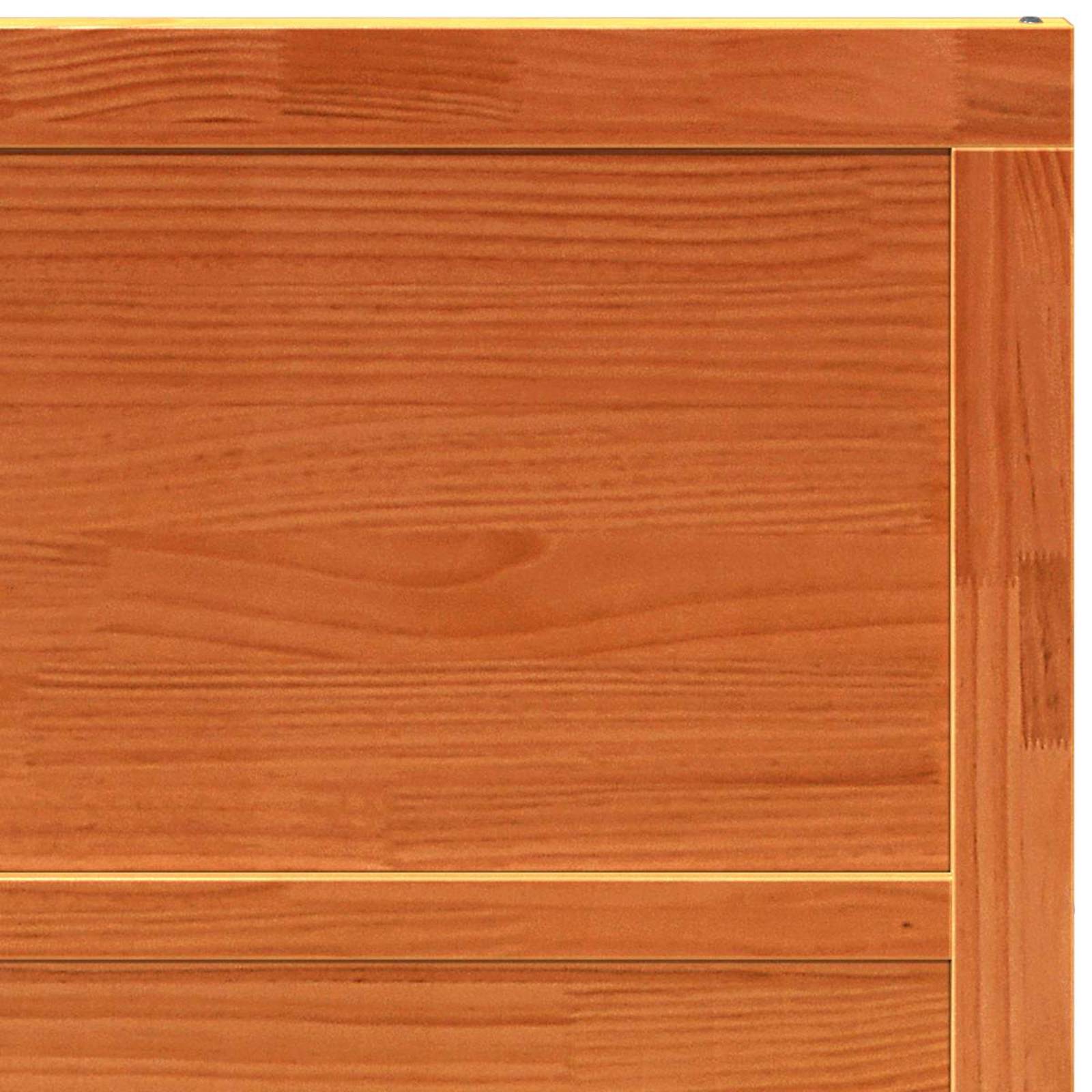 Vrata staje Voštanosmeđa 90 x 2,5 x 208 cm Masivna borovina