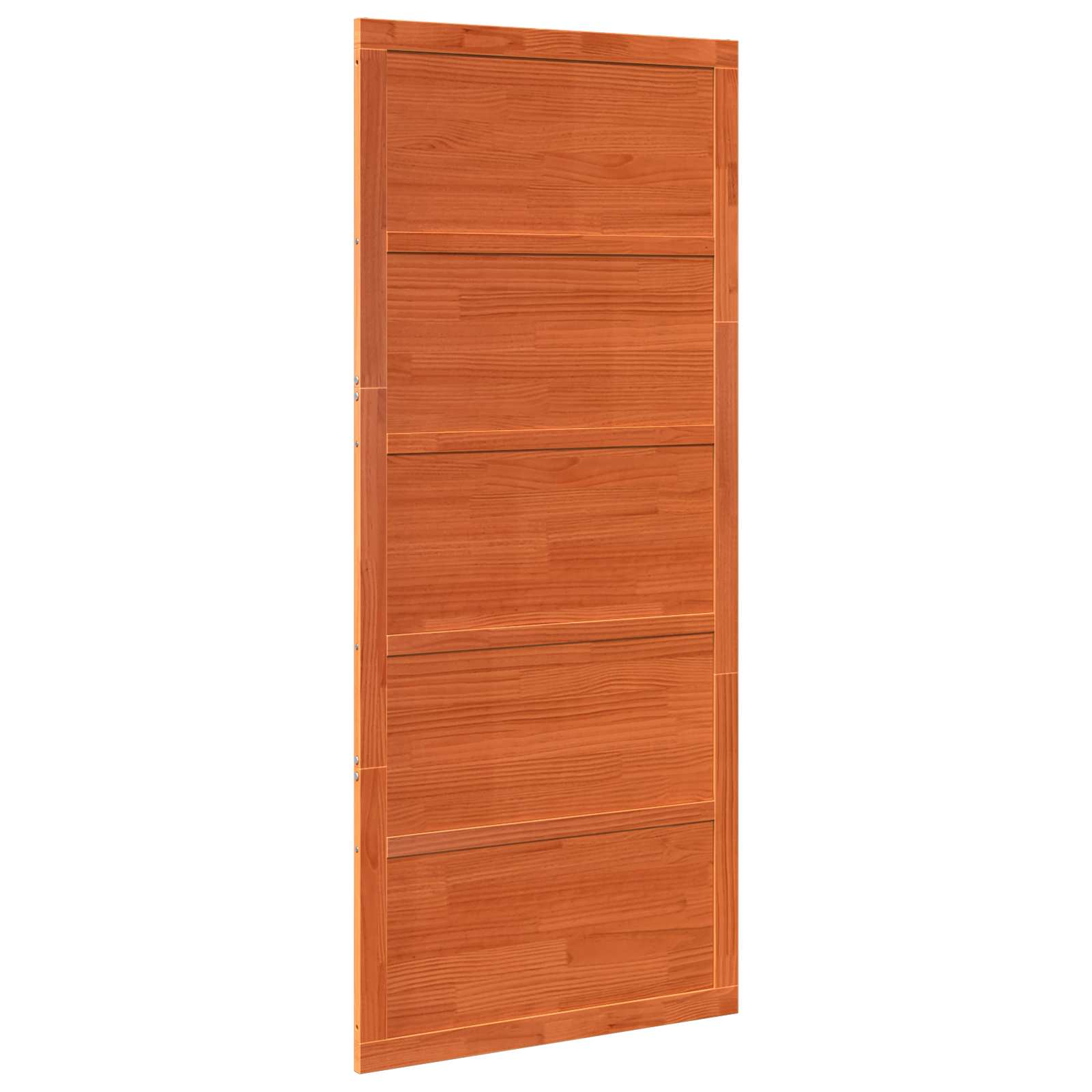 Vrata staje Voštanosmeđa 90 x 2,5 x 208 cm Masivna borovina